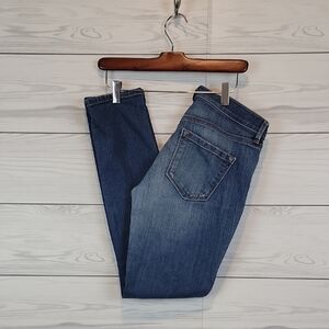 Ann Taylor Loft Modern Skinny Blue Denim Jeans Womens Size 4